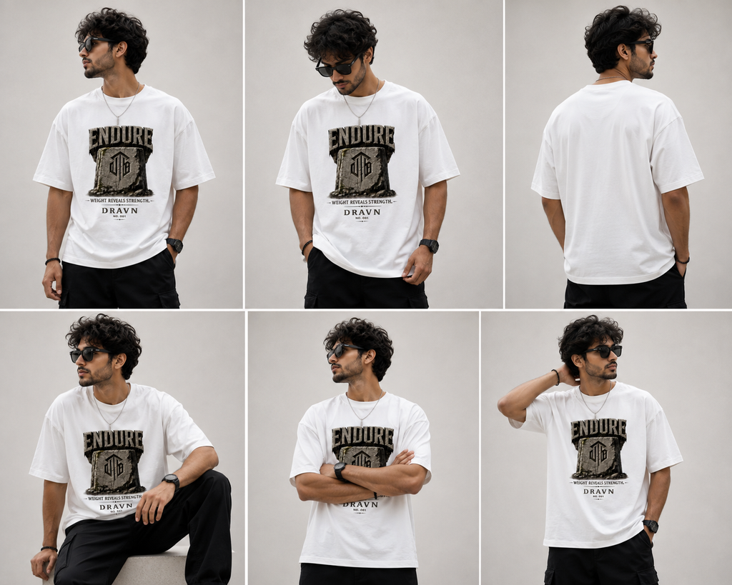 ENDURE — Volume I | No. 001 | Oversized Heavyweight Tee